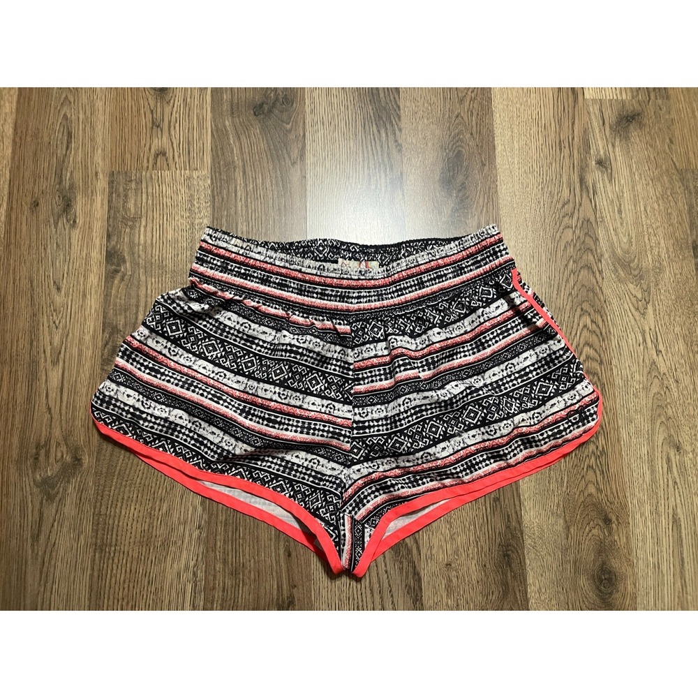 Op Shorts, Women's Size Small, Black White Pink, Pull On, Casual